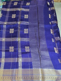 Pure Dola With Bandini Blouse - pigment indigo 10
