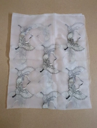 Candy Crush With Embroidery  - swans