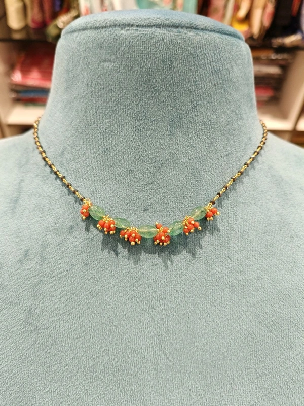 Real black diamonds with real strawberry beads  - HD