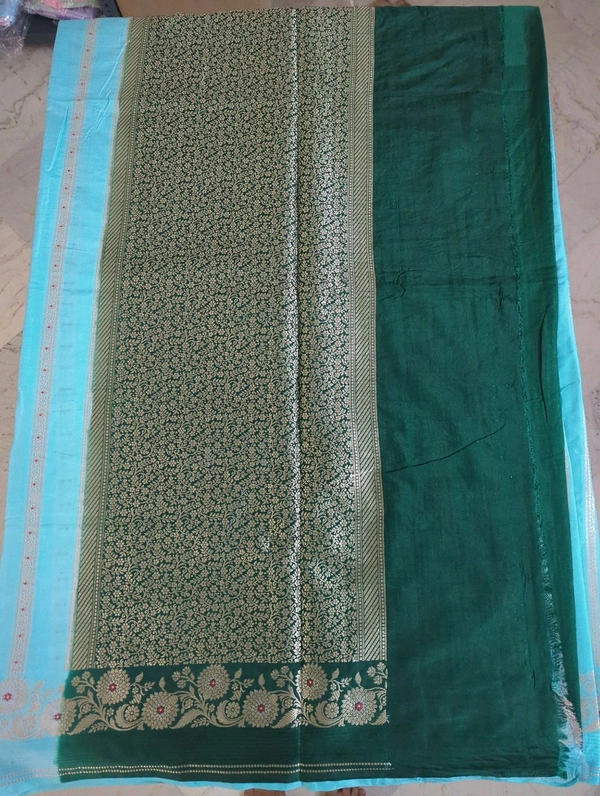 Semi Raw Mango - aqua blue