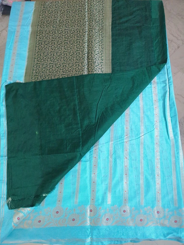 Semi Raw Mango - aqua blue