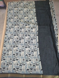 Chiniya Silk - Navy Blue