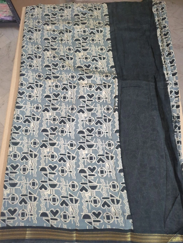 Chiniya Silk - Navy Blue