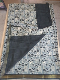 Chiniya Silk - Navy Blue