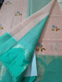 Silk Kota Embroidery  - Sundown