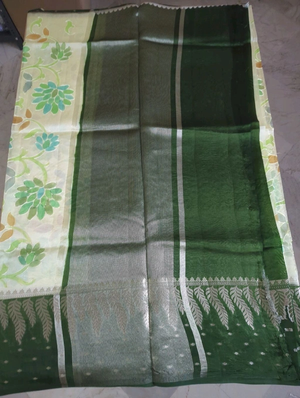 Pure Raw Mango Designer  - wave green