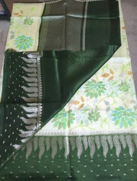 Pure Raw Mango Designer  - wave green