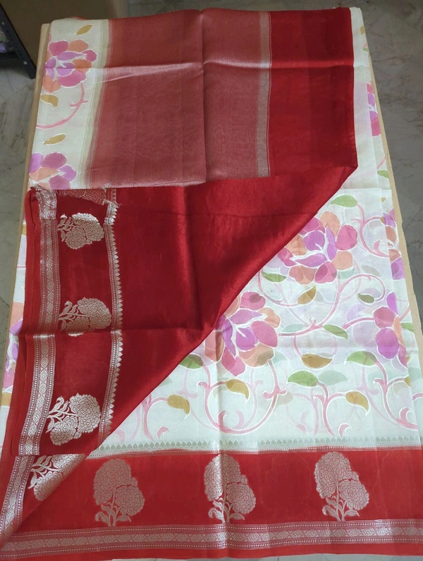 Pure Raw Mango Designer  - Red