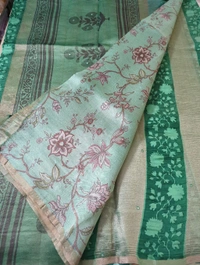 Pure Raw Mango Tissue  - green