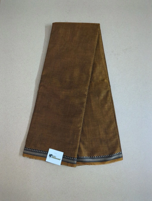 Pure Handloom Narayanapet - Raw Sienna