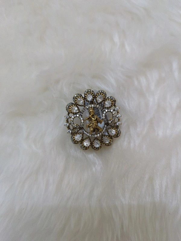Victorian With Mossonite Pendent - VZ