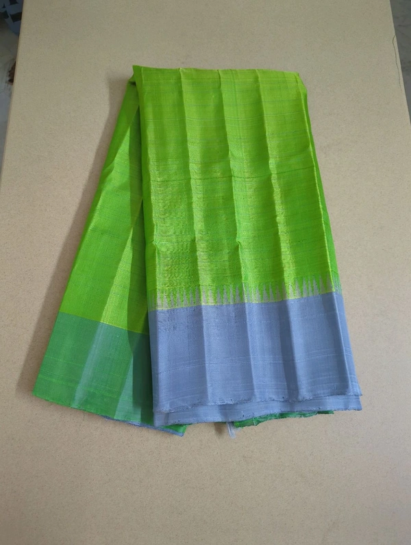 Pure Handloom Gadwal - green