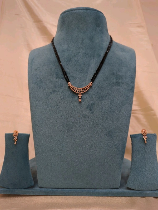 Soft Beads With Pendent Set - VZ, half moon 2