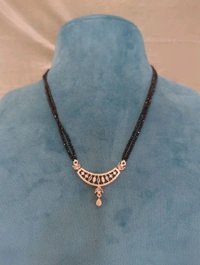 Soft Beads With Pendent Set - VZ, half moon 2