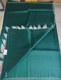Tissue Georgette Designer - green