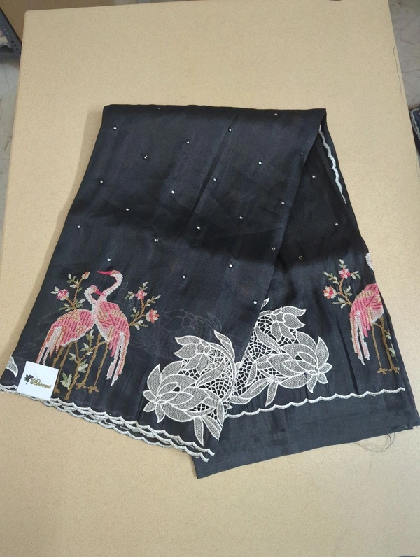 Designer Saree - Black