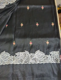 Designer Saree - Black