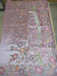 Georgette Tissue  - pink