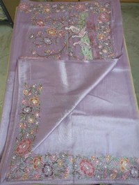 Georgette Tissue  - lavender