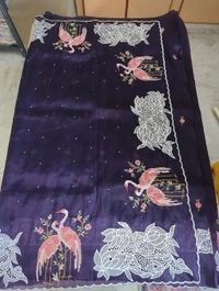 Designer Saree - Pigment Indigo