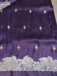 Designer Saree - Pigment Indigo