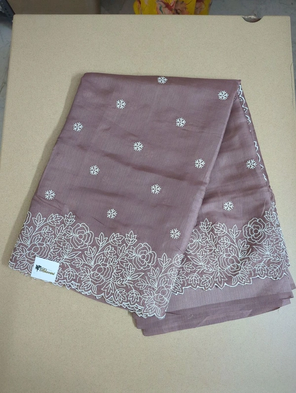 Satin Tusser Embroidery  - Charm