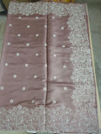 Satin Tusser Embroidery  - Charm