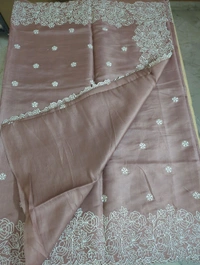 Satin Tusser Embroidery  - Charm