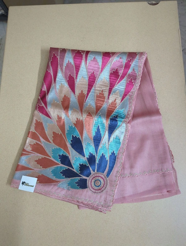 Tissue Georgette Designer - Sundown