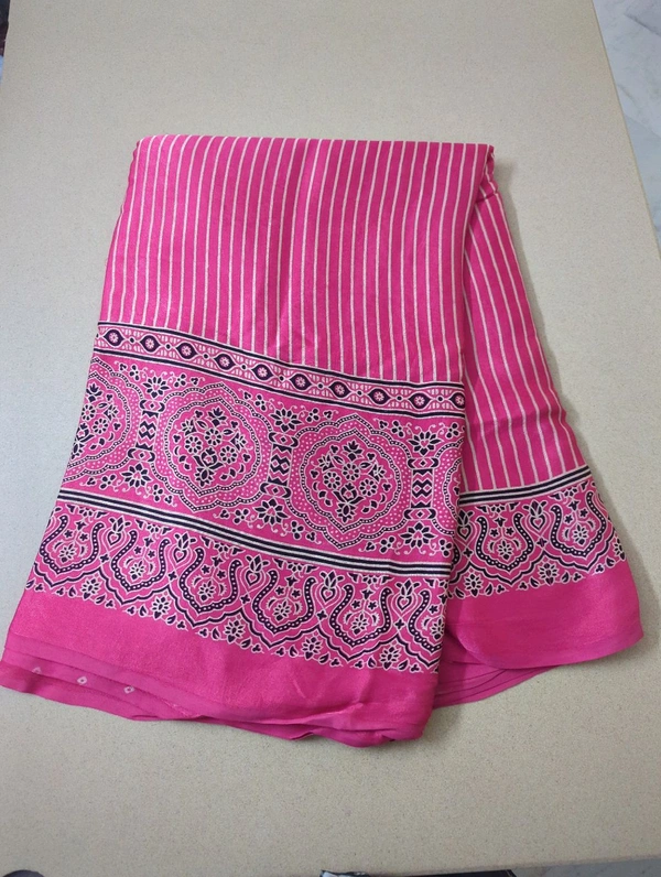 Model Silk - pink, Straight Lines