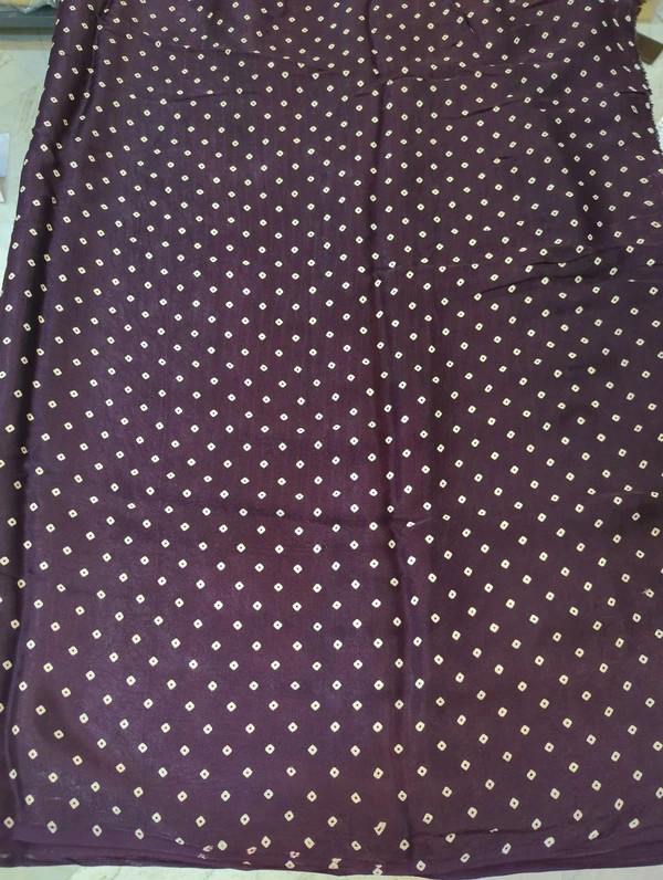 Model Silk - Morocco Brown, Straight Lines