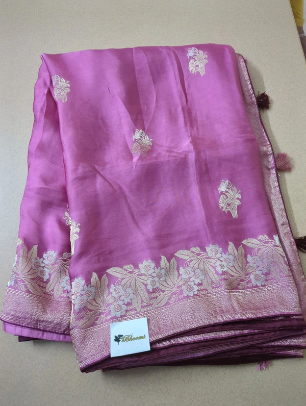 Pure Mushru Weaving  - Blush Pink