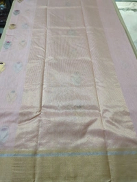 Pure Handloom Chanderi - Pink