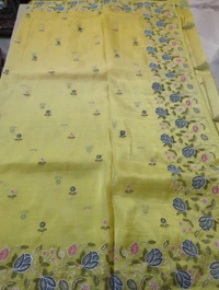 Soft Crush Organza  - Yellow
