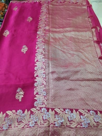 Pure Mushru Weaving  - pink