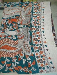 Pure Kalankari Cotton - brown 6