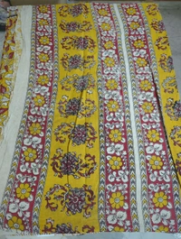 Pure Kalankari Cotton - mustard 13