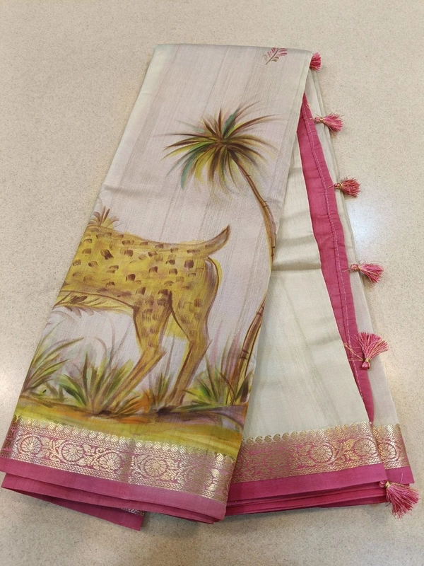 Chiniya Handpainted - Tickle Me Pink