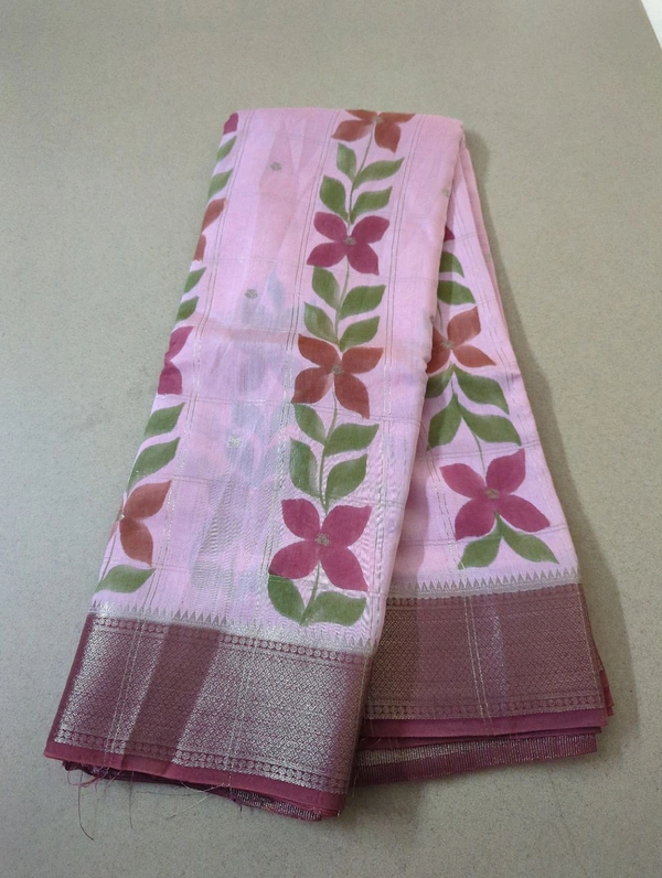 Chiniya With Handprint - Blush Pink 9