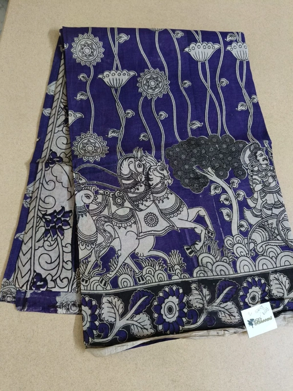 Chennuri Silk - Navy Blue 2