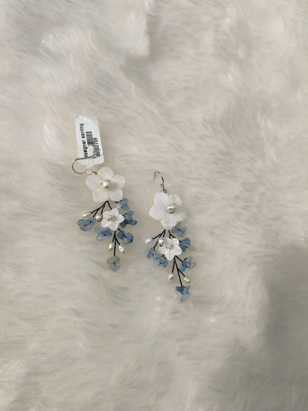 Designer Earrings  - blue