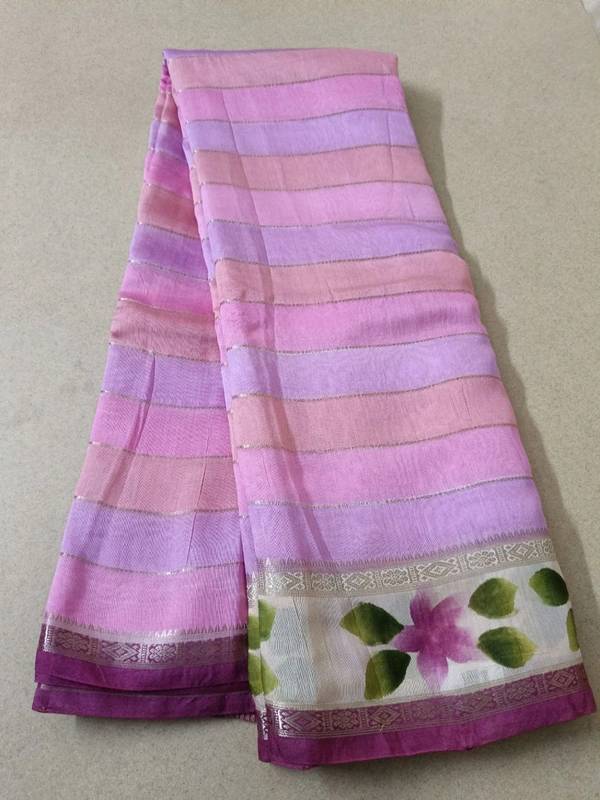 Soft Chiniya Handprint - Violet Eggplant 8