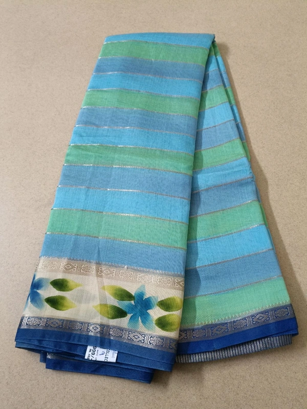 Soft Chiniya Handprint - Royal Blue 9