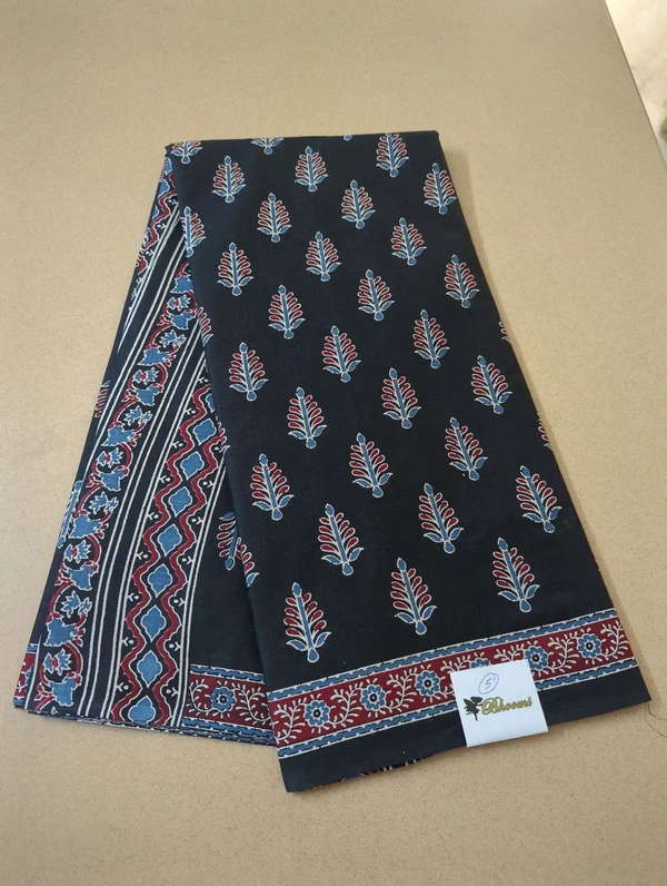 Pure Jaipure Mul Mul Cotton - Black 5