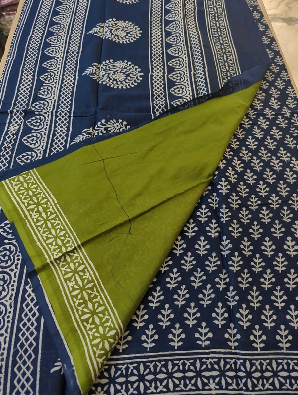 Pure Jaipure Cotton - Navy Blue 2