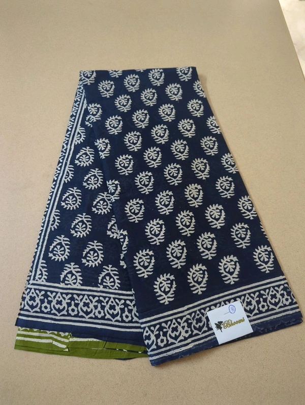 Pure Jaipure Cotton - Navy Blue 8