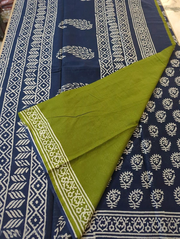 Pure Jaipure Cotton - Navy Blue 8