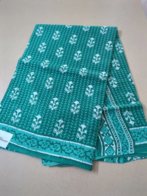 Pure Jaipure Cotton - Teal