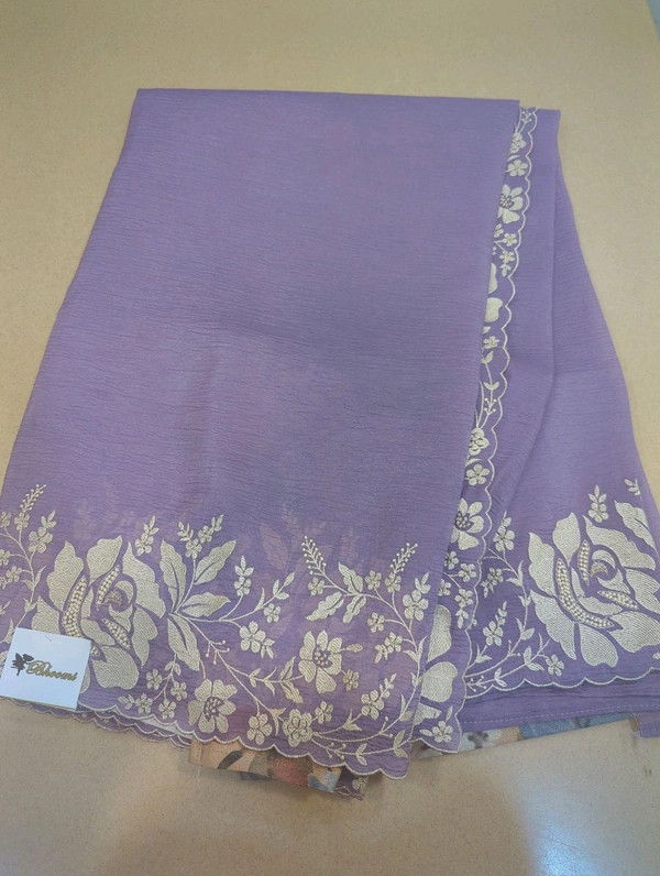Pure Candy Crush Embroidery  - Electric Violet