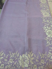 Pure Candy Crush Embroidery  - Electric Violet